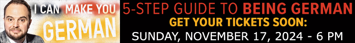 Tickets ON SALE NOW! - Paco Erhard Comedy - 5 Step Guide To Being German! - Nov. 17, 2024